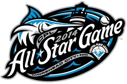 Coastal Plain League All-Star Game 2014 Primary Logo iron on heat transfer